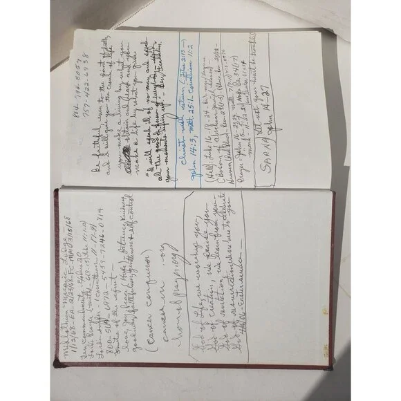 Vintage 1996 The NIV Rainbow Study Bible Bold Line System Edition Guideposts - Picture 7 of 16